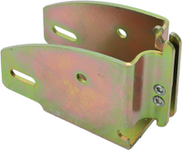 4 Pack E Track Wood Beam Socket Brackets Fittings for 2x4 & 2x6 in Truck, Trailer, Cargo Tie-Down Sy