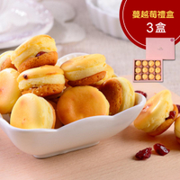 蔓越莓乳酪球禮盒3盒(一盒12入)(免運)【杏芳食品】