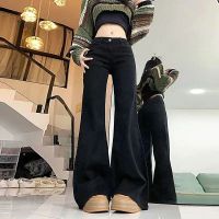 Blaus Baju-T Vero Moda, Baju Hitam, Berkobar Mikro Tidak Melekat, Seluar Jeans Gadis Panas, Untuk Wa