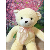【TEDDY HOUSE 泰迪熊】泰迪熊玩偶公仔絨毛娃娃軟毛泰迪熊米白