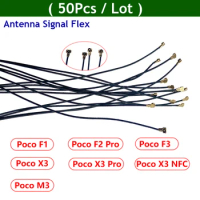 50Pcs/Lot, Wifi Antenna Connector Signal Flex CableFor Xiaomi Poco F1 F2 Pro F3 X3 Pro NFC M3
