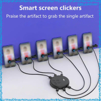 Applicable to [LzdjlmybeMY] Phone Speed Clickers Bionic Device Screen Video Auto Tapper Taps Give A 
