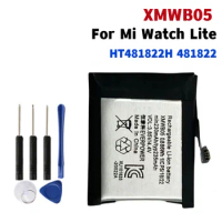 HT481822H XMWB05 Smart Watch Battery 481822 For Mi Watch Lite Replacement Battery 230mAh + Free Tools