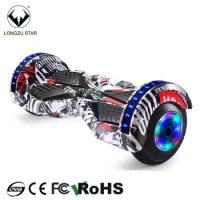 2023 Factory wholesale 8 inch two wheel electric scooters self balancing scooter hover board for kids adult gift led lights