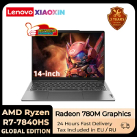 Lenovo Xiaoxin Pro 14 2023 Laptop Ultra AMD Ryzen7 7840HS Radeon 780M 32GB LPDDR5X RAM 1TB/2TB SSD 2.8K 400nits 120HZ Notebook