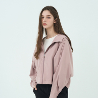 GIORDANO 女裝SORONA防潑水輕薄外套 Urban Commute系列 - 47 豆沙粉