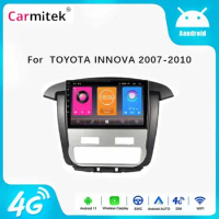 Car Radio Multimedia Player For Toyota Innova 2008-2014 Stereo Receiver Android10 Autoradio GPS Navigation IPS 4G 2DIN