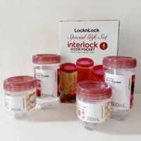Lock & Lock Lock N Lock Interlock Door pocket Isi 4 Pcs special gift set Utama