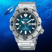 SEIKO精工 PROSPEX愛海洋系列 企鵝悠遊潛水機械腕錶 女神節 (4R36-11C0G/SRPH75K1) SK044