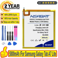 Top Brand 100% New 5800mAh HQ-3565S Battery for Samsung Galaxy Tab A7 Lite Batteries