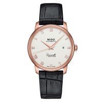 MIDO美度 官方授權 BARONCELLI永恆系列 復刻機械腕錶 禮物推薦 畢業禮物 39mm/M0274073601300