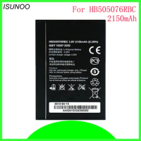 ISUNOO HB505076RBC Battery For Huawei Ascend G527 A199 C8815 G606 G610 G610-U20 G700 G710 G716 G610S/C/T Y600 Y600-U20 Battery