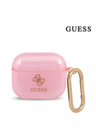 Guess Case Airpods 3 Guess TPU Colored Glitter - Pink