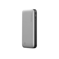 QB826 แบตสำรองความจุ 25000 mAh (สีเทา)