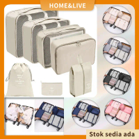 Comfortable [Travel Bag]7in1 Mutiple Size Set Travel Organizer Bag With Waterproof Bags For Clothes 