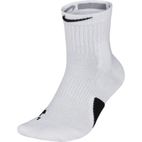 【NIKE 耐吉】U NK ELITE MID 白 運動襪 籃球襪 白 防護 3雙組 男(SX7625-100 ∞)