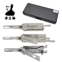 Lishi 2-in-1 HU66 HU100 HON66 HU100R HU92 HY22 TOY2 TOY48 HU101 HU162T-8 lishi Alat Pembuka Pintu Al