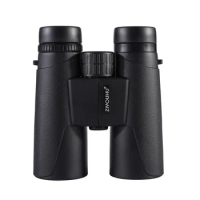 Handheld Telescope Binoculars Waterproof Binoculars Outdoor Adventure, BaK4 Prisms, Optics Binocular for Hunting, Camping, 10x42