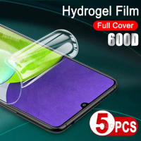 5PCS Safety Hydrogel Film For Samsung Galaxy A22 4G/5G Screen Protector Samsumg Glaxy A 22 HD Soft Film For SamsungA22 Not Glass