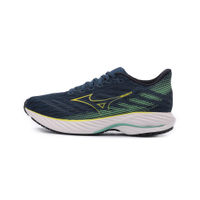 MIZUNO WAVE RIDER 28 慢跑鞋 藍黃綠 J1GC240308 男鞋