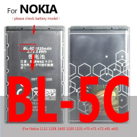 BL-5C/4c/5B/4S BLC-2 BLB-2 BP-4L BN-01/02 BV-5S he342 he363 he377 he376  Nokia X x2 X X6 X7 x71 XL 2