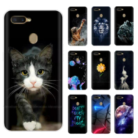 Phone Case For Oppo A7 AX7 Cover Soft Clear TPU For OPPO A5S AX5s A7 AX7 Cases Silicone Protective Shell Back Cover Capa Fundas
