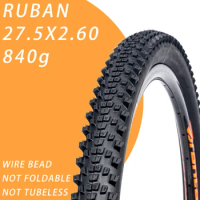 CONTINENTAL RUBAN Pneu 27.5x2.60inch Original MTB Bicycle Tire Black Mountain Bike Wire Tyre XC Off-road Cycling Part