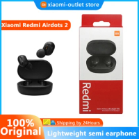 Original Xiaomi Redmi Airdots 2 Earphone Tws Wireless Bluetooth Gaming Headset AI Control Mi Earbuds For Dropshipping S