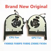 Brand New Original Laptop Cooling Fan For Asus FX80GE FX80FE FX80G ZX80G FX504 Notebook Cooler Radiator