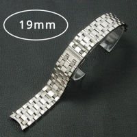 Watch Accessories Bracelet For TISSOT T065430A Series 19mm 316L Stainless Steel Chain Waterproof Strap Safe Buckle Men