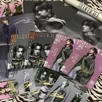 [Special Offer Spot] Collection Edition: Wang Yibo's Signature Fashion Men's Magazine+Poster+Signature Photo Non Printed