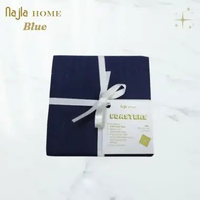 NAJLA HOME - Coaster Premium Cotton Double Side 10.2 x 10.2 cm 2pcs | Tatakan Gelas Aesthetic | Tata