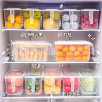 桌麵 收納 ● 冰箱 收納盒 蔬菜水果分類 專用保鮮翻蓋透明 筐放冰櫃裡麵的整理