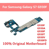 Mainboard For Samsung Galaxy S7 Edge G935F G930F G930FD G935FD G930V Motherboard Unlocked 32GB Full chips Logic board