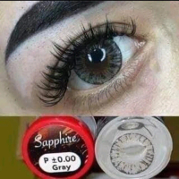 คอนแทคเลนส์ รุ่น Sapphire/Frong/Pearl/Naomi/Dearly สีเทา/ตาล Gray/Brown มีค่าสายตา (0.00)-(-10.00) เ