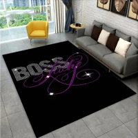 H-Hugo Boss logo printed carpet,living room bedroom decoration carpet,kitchen bathroom non slip floor mat,door mat,birthday gift