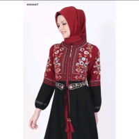 Abaya Hikmat Fashion A3955 Original
