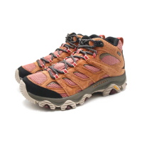 【MERRELL】女 MOAB 3 MID GORE-TEX 防水登山中筒鞋 女鞋(棕紅)