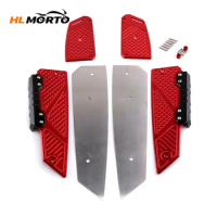 CNC Motorcycle Accessories Modified Footrest Foot Pad Pedal Plate Parts For Honda Forza 300 Motorcycle Scooter Parts 2018-2019