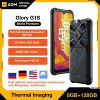AGM GLORY G1S Rugged Thermal Imaging 5G 8+128G Android 11 5500MAH Global Version IP68/69K