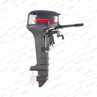 Engine Motor Suspension Engine High Quality 15hp Himarine 2 Stroke Outboard Motor Boat Engine for Marine Use Long Shake Factory