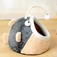 Cat House Warm Kitten Pet House Enclosed Cat House All-Season Cat House Pet Supplies Dog House