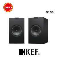 KEF Q150 2路分音 書架型 揚聲器 Uni-Q同軸同點 黑/白 送原廠磁力喇叭罩