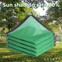 Anti-UV HDPE Green Sun Shading Net Outdoor Sunshade Net Garden Shelter Canopy Succulent Plant Gazebo Balcony Shade Netting Cloth