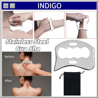 Guasha Massage Tool Alat Pijat Stainless Steel Gua Sha Stainless Muscle Scraper Alat Pijat Wajah Gua