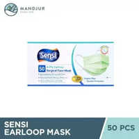 Sensi Masker Mask Earloop [1 Dus isi 50 pcs]