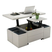 New 2024 Simple Modern Multifunctional Can Be A Desk Folding Coffee Table Coffee Table