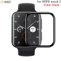 3D Full Screen Protector Film for Oppo Watch 2 42mm 46mm Smart Watch Screen Protection Soft Film Not Tempered For OPPO Watch 2