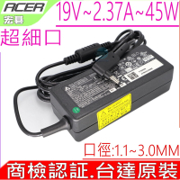 ACER 19V 2.37A 45W 宏碁 充電器 宏碁 AO1-131M Switch 11 SW5-173P SW5-271 SW5-271P SF514 SF515 SD713-51