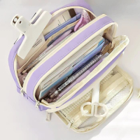 Cute Multi-layer Pencil Case Large Capacity Aesthetic Stationery